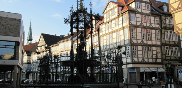 Holzmarktbrunnen am Holzmarkt Hannover